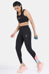 Zelocity Quick Dry Gym Leggings - Black — thumbnail 4