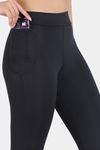 Zelocity Quick Dry Gym Leggings - Black — thumbnail 5