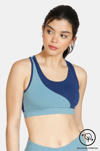 cotton sports bra online