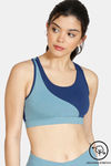 Zelocity Sports Bra With Removable Padding  - Adriatic Blue — thumbnail 1