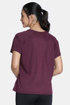 Zelocity Quick Drying Contour Top - Fig — thumbnail 3