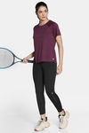 Zelocity Quick Drying Contour Top - Fig — thumbnail 4