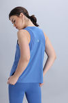 Zelocity Quick Dry Contour Fit Tank Top - Riviera — thumbnail 3