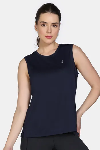 Zelocity Quick Dry Relaxed Tank Top - Naval Academy
