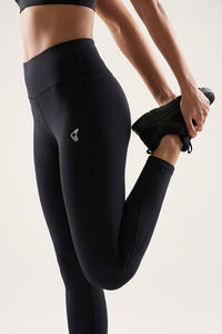Zelocity Quick Dry Gym Leggings - Black Beauty — thumbnail 1