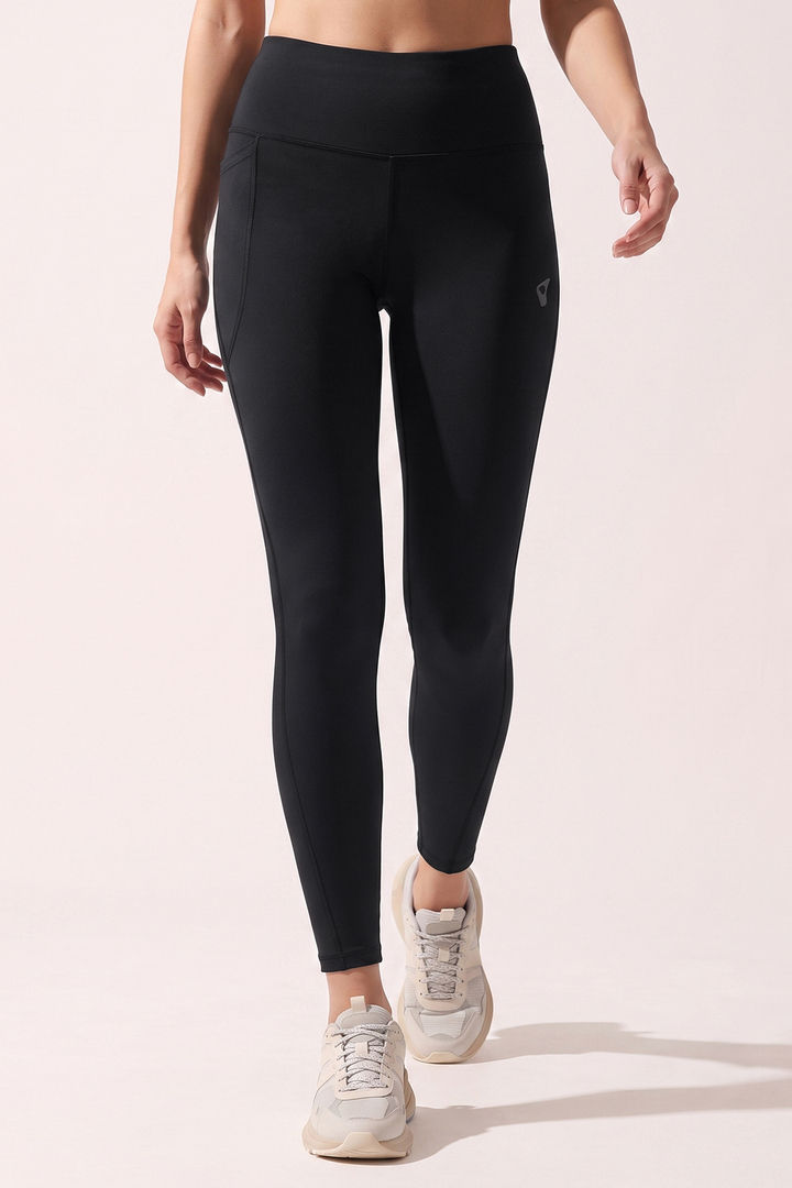Zelocity Quick Dry Gym Leggings - Black Beauty — image 2