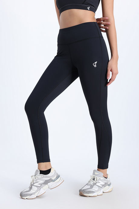 Zelocity Quick Dry Gym Leggings - Black Beauty — image 3