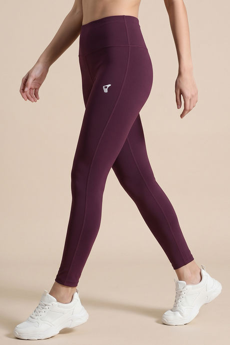 Zelocity Quick Dry Gym Leggings - Fig — image 3
