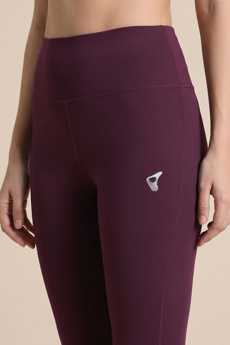 Zelocity Quick Dry Gym Leggings - Fig — image 5
