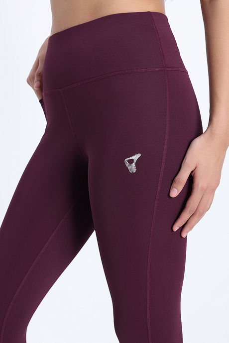Zelocity Quick Dry Gym Leggings - Fig — image 6