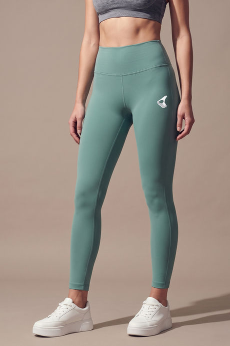 Zelocity Quick Dry Gym Leggings - Malachite Green — image 2
