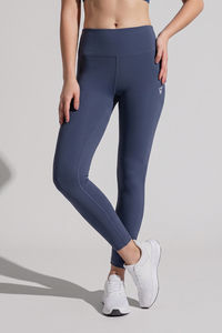 Zelocity Quick Dry Gym Leggings - Vintage Indigo — thumbnail 2