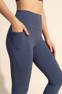 Zelocity Quick Dry Gym Leggings - Vintage Indigo — thumbnail 6