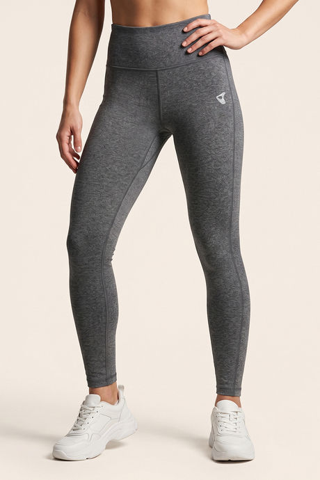 Zelocity Quick Dry Gym Leggings - Grey — image 2