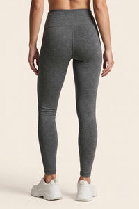 Zelocity Quick Dry Gym Leggings - Grey — thumbnail 3