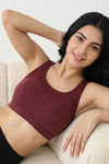 Zelocity Easy Movement Sports Bra With Removable Padding - Tap Shoe — thumbnail 1