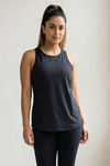 Zelocity Quick Dry Relaxed Tank Top - Black Beauty — thumbnail 1