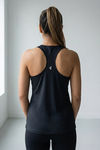 Zelocity Quick Dry Relaxed Tank Top - Black Beauty — thumbnail 3