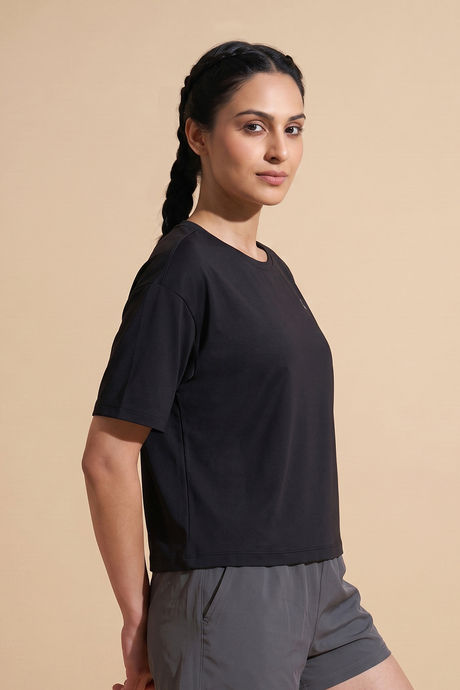 Zelocity Quick Dry Relaxed Top - Black Beauty — image 3