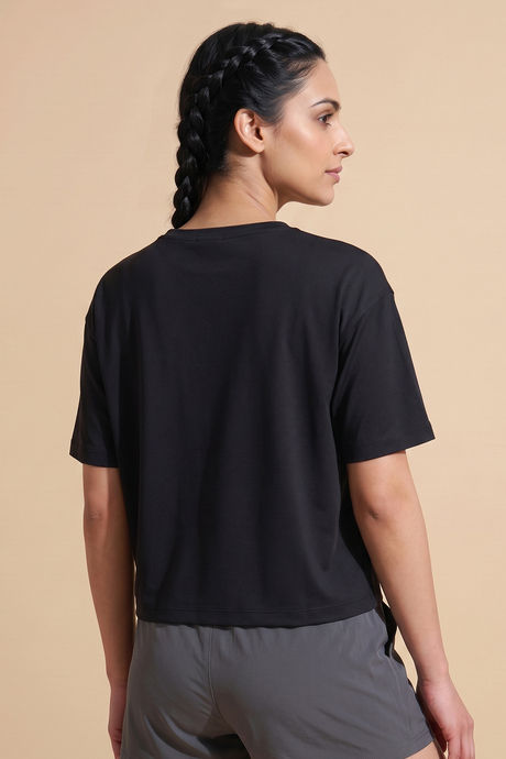 Zelocity Quick Dry Relaxed Top - Black Beauty — image 4