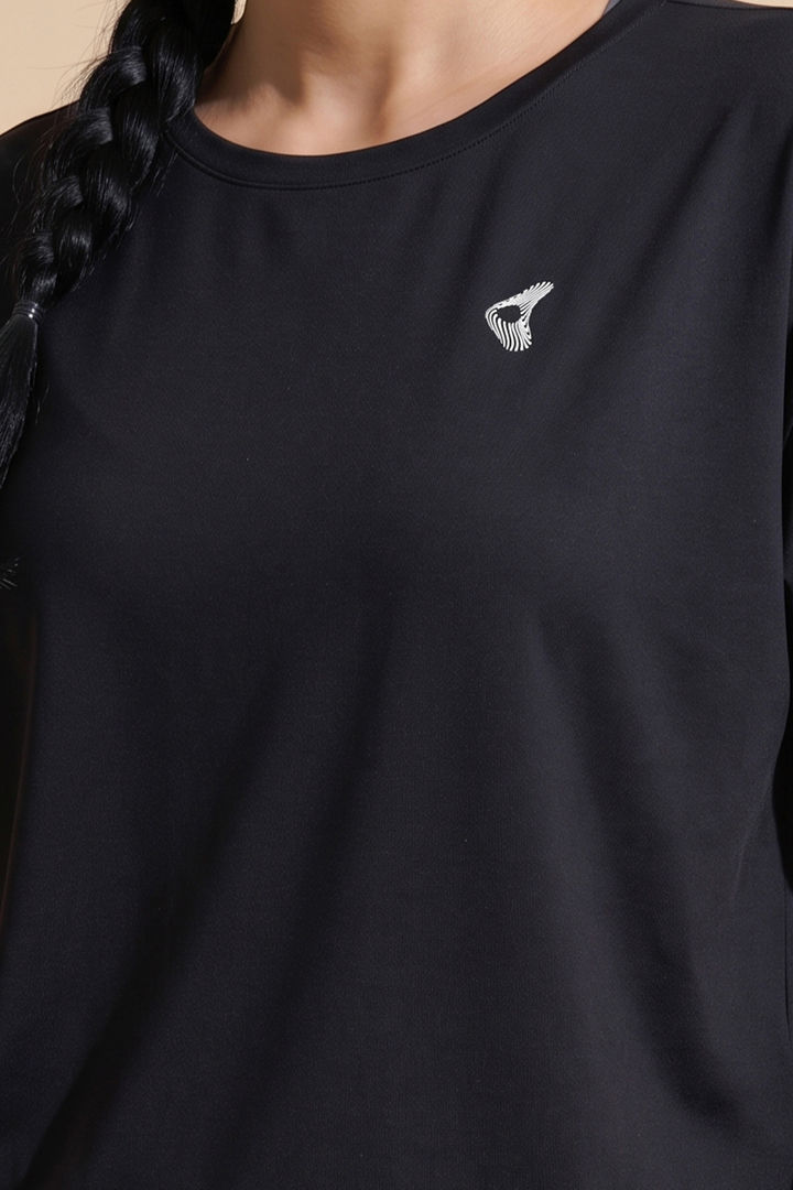 Zelocity Quick Dry Relaxed Top - Black Beauty — image 6