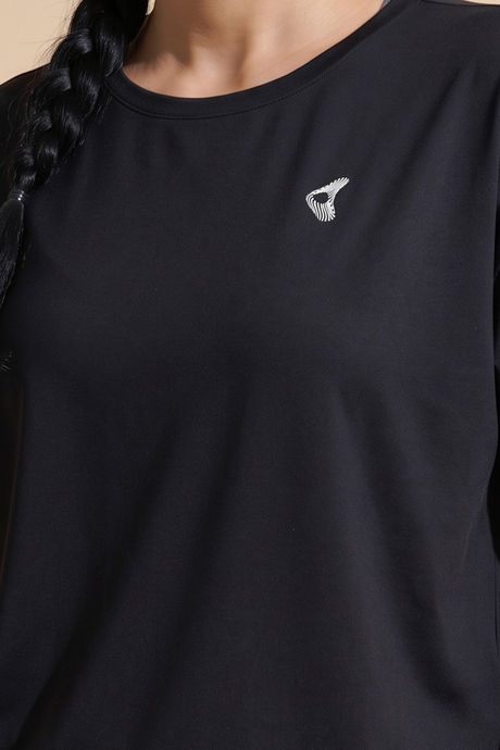Zelocity Quick Dry Relaxed Top - Black Beauty — image 6