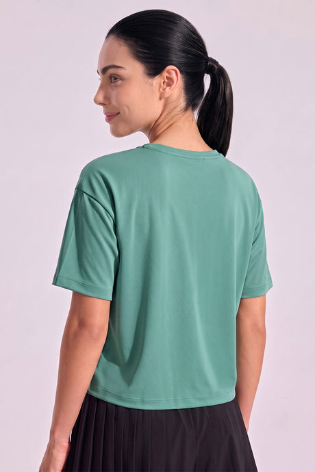 Zelocity Quick Dry Relaxed Top - Malachite Green — image 3
