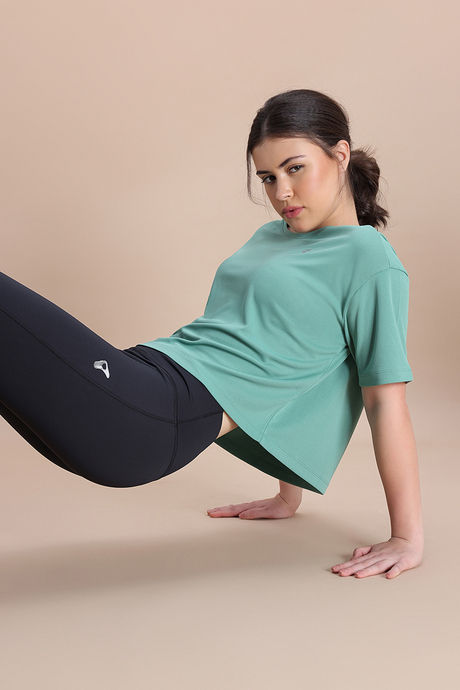 Zelocity Quick Dry Relaxed Top - Malachite Green — image 5