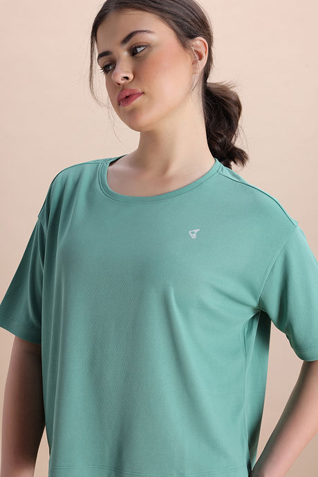 Zelocity Quick Dry Relaxed Top - Malachite Green — image 6