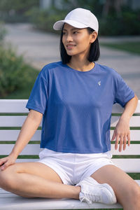 Zelocity Quick Dry Relaxed Top - Riviera — thumbnail 1
