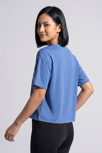 Zelocity Quick Dry Relaxed Top - Riviera — thumbnail 3