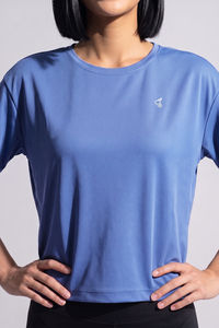 Zelocity Quick Dry Relaxed Top - Riviera — thumbnail 5