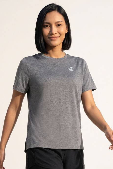 Zelocity Quick Dry Training Relaxed Top - Grey — image 2