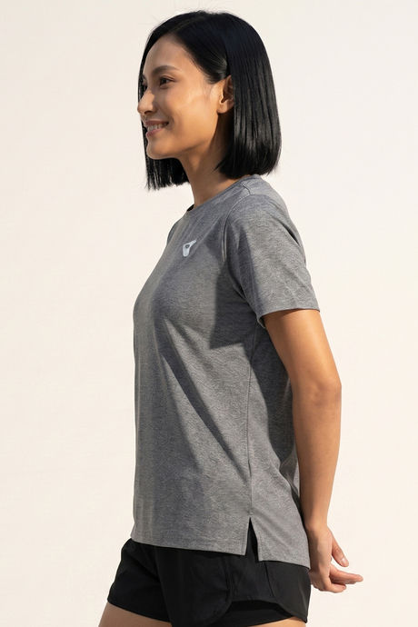 Zelocity Quick Dry Training Relaxed Top - Grey — image 3