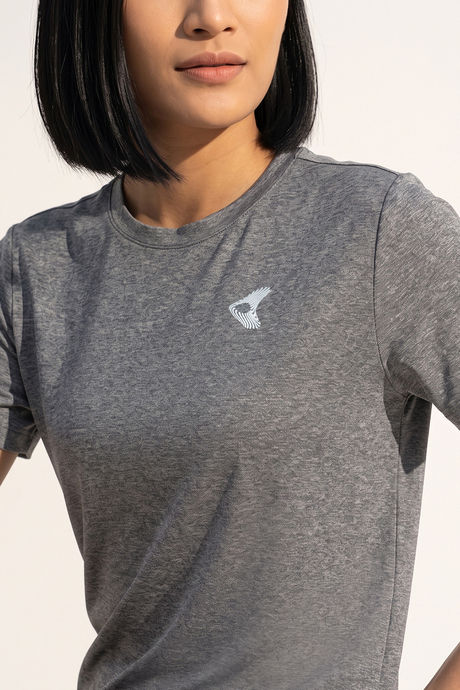 Zelocity Quick Dry Training Relaxed Top - Grey — image 5