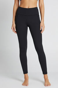 Zelocity Quick Dry Leggings - Black Beauty — thumbnail 2