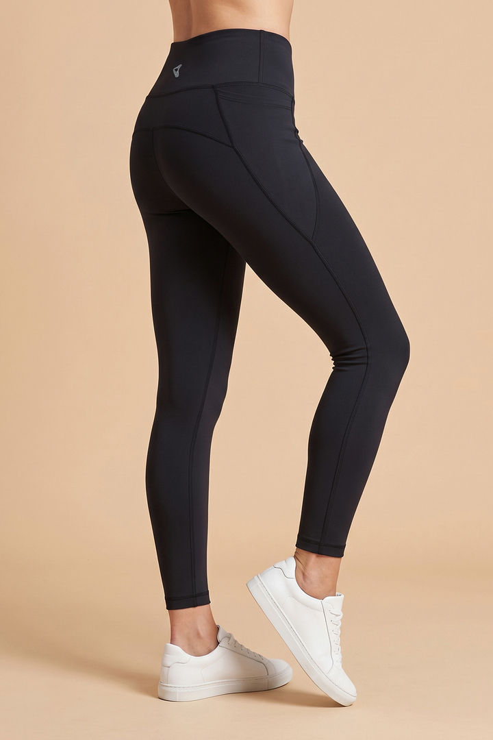 Zelocity Quick Dry Leggings - Black Beauty — image 4