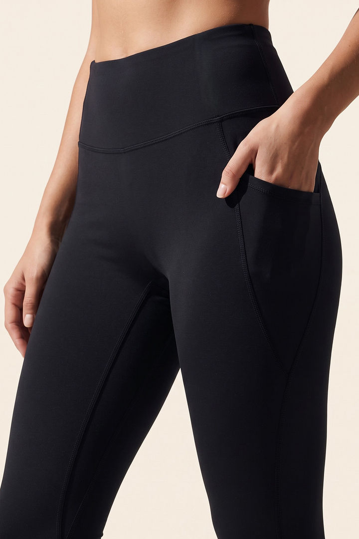 Zelocity Quick Dry Leggings - Black Beauty — image 5