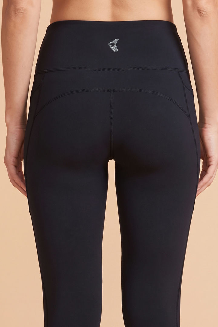 Zelocity Quick Dry Leggings - Black Beauty — image 6