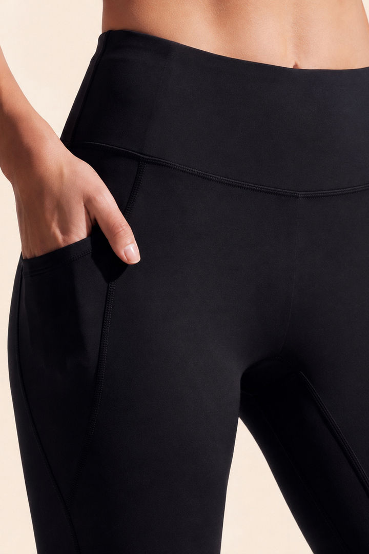 Zelocity Quick Dry Leggings - Black Beauty — image 7