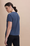 Zelocity Quick Dry Relaxed Top - Vintage Indigo — thumbnail 3