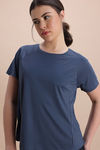 Zelocity Quick Dry Relaxed Top - Vintage Indigo — thumbnail 5