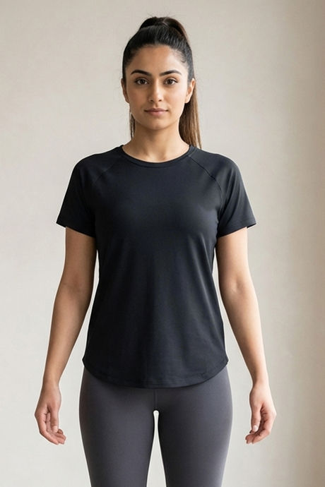 Zelocity Quick Dry Relaxed Top - Black Beauty — image 2