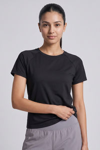 Zelocity Quick Dry Relaxed Top - Black Beauty — thumbnail 2
