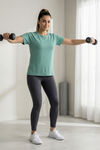 Zelocity Quick Dry Relaxed Top - Malachite Green — thumbnail 4