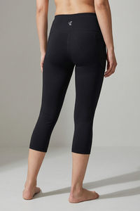 Zelocity Quick Dry Capri - Black Beauty — thumbnail 4