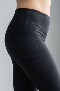 Zelocity Quick Dry Capri - Black Beauty — thumbnail 6