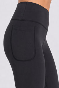 Zelocity Quick Dry Capri - Black Beauty — thumbnail 6