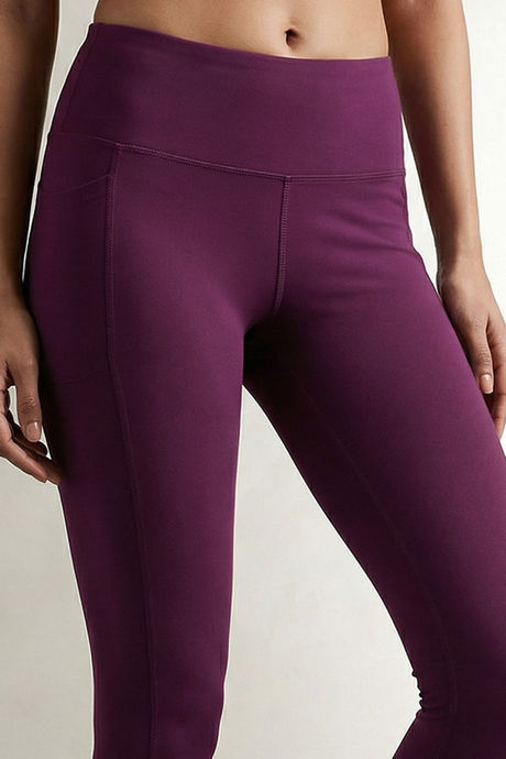 Zelocity Quick Dry Capri - Dark Purple — image 6