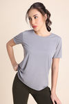 Zelocity Quick Dry Relaxed Top - Grey — thumbnail 2